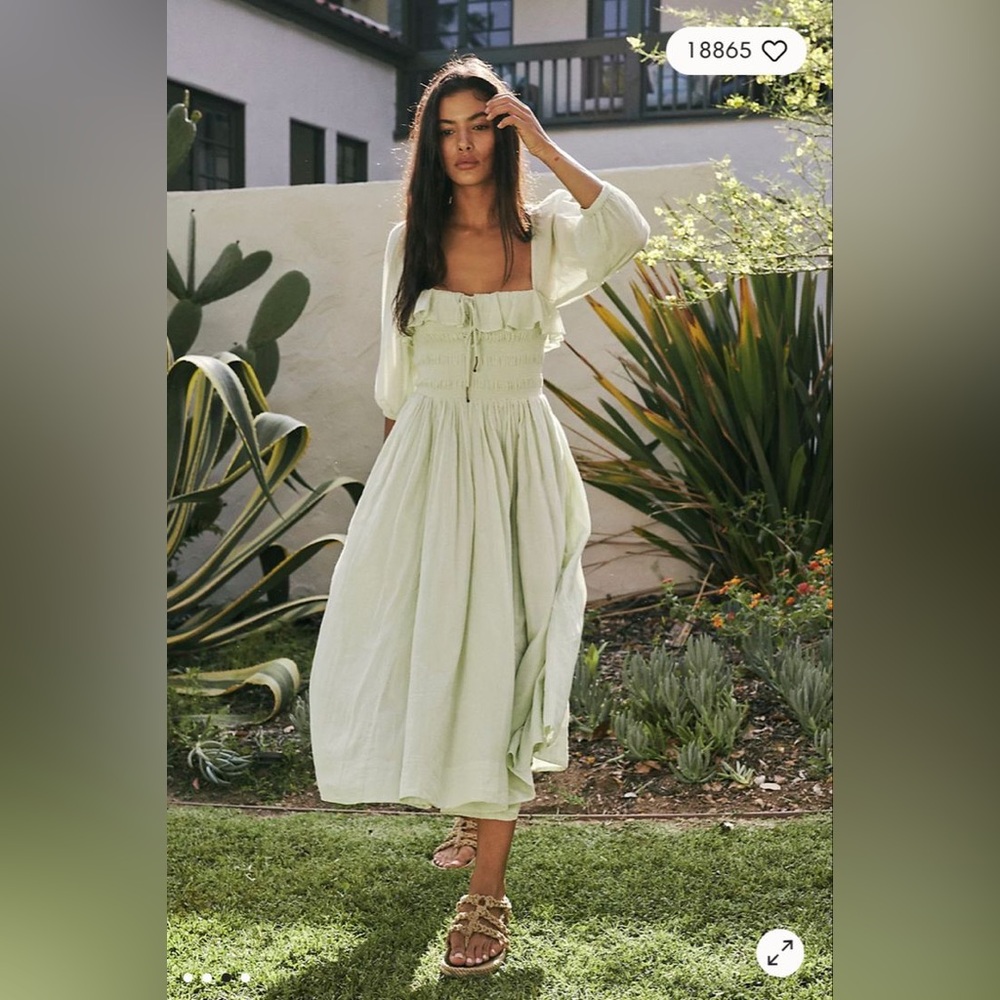 Free People Oasis midi dress
